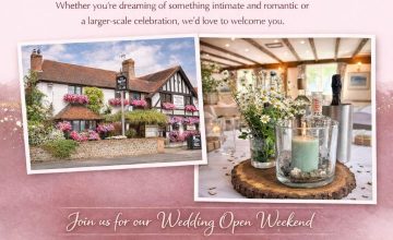 Wedding open weekend