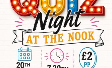 Quiz night this month is....
